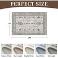 thumbnail image 2 of D Boho Area Rug for Living Room Machine Washable Rug Non Slip Carpet Soft Living Room Rug Room Decor Rugs for Bedroom Kids Playroom, 2 of 7