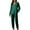 Blackish Green, variant on FEIJIBA Pajamas for Women Set Cute Pajama Sets Long Sleeve Sleepwear Button Loungewear Soft 2 Piece With Pants Women's Sleepwear Beige