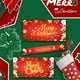 thumbnail image 5 of Sobre rojo plegable, artículos esenciales para dormitorio, sorpresa de Papá Noel rojo, papel navideño, sobre rojo plegable, regalo sorpresa de cumpleaños, mejoras para el hogar, regalos de cumpleaños, 5 of 5