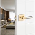 thumbnail image 7 of Sure-Loc Ap102-Sq Grip-Sm Aspra Square Privacy Door Lever Set - Brass, 7 of 7