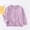 Purple, variant on Miqool Girls Knit Cardigan School 𝗨niform Sweater Classic Crewneck Button Front Outerwear Kids Toddler Hooded Sweatshirt