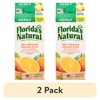 (2 pack) Floridas Natural Fn Orange No Pulp 52oz