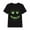 Black#01, variant on Summer Unisex Kids Multicolor Smiley Graffiti Graphic Top Round Neck Short Sleeve Regular Fit Trendy Tee Casual Travel Home Party1-12Y