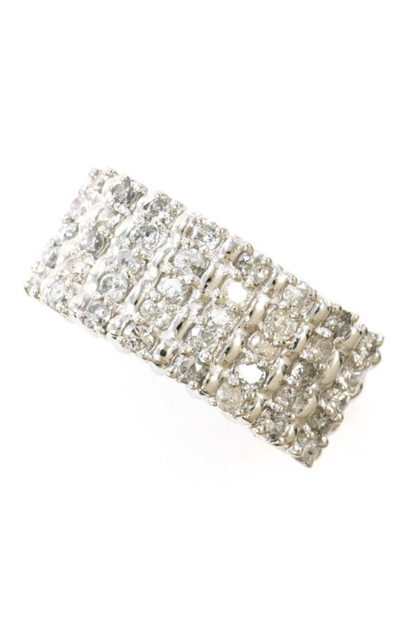 Pre-Owned PT900 Platinum Ring with 1.00 Carat Diamond, Certificate of Authenticity Included,...