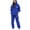 Blue, variant on New York Womens Sweat Suits 2 Piece Set 2026 Fall Winter Trendy Hoodie and Jogger Sweatpants Matching Set Streetwear