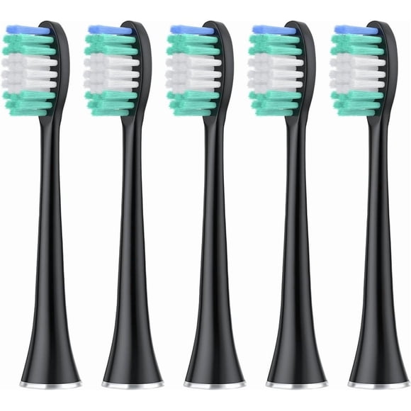 Replacement Toothbrush Heads Compatible with Adults AquaSonic Black Series Elect