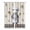 Beige Black, variant on Kitchen Curtains 84 Inch Length 2 Panels, Vintage Gnomes Grommets Window Treatment Curtain, Black White Checkered Retro Art Thermal Curtains Drapes for Living Room/Bathroom