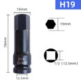 thumbnail image 3 of Electric Drill Socket Adapter Air Impact Wrench Hex Head Socket 12.5Mm Adapter, 3 of 3
