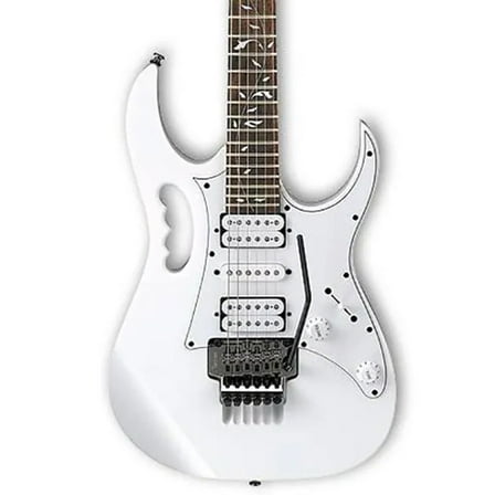 Ibanez Steve Vai Signature JEMJR Electric Guitar, Jatoba Fretboard, White