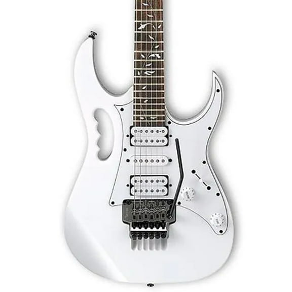 Ibanez Steve Vai Signature JEMJR Electric Guitar, Jatoba Fretboard, White