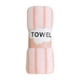 thumbnail image 2 of Toalla de terciopelo absorbente de 5 piezas - Toalla de lavado facial con rayas de colores - Toalla de regalo suave para el hogar infantil Toallas de baño, 2 of 9