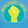 thumbnail image 3 of CafePress - Introverts Unite Women's Dark T Shirt - Women's Traditional Fit Dark T-Shirt, 3 of 4