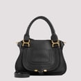 thumbnail image 2 of Chloé Female Black Leather Small Marcie Tote Bag Black, 2 of 5
