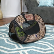 SportPet Designs Foldable Travel Carrier with Zipper Lock, 15x20x14, for Cats and Kittens