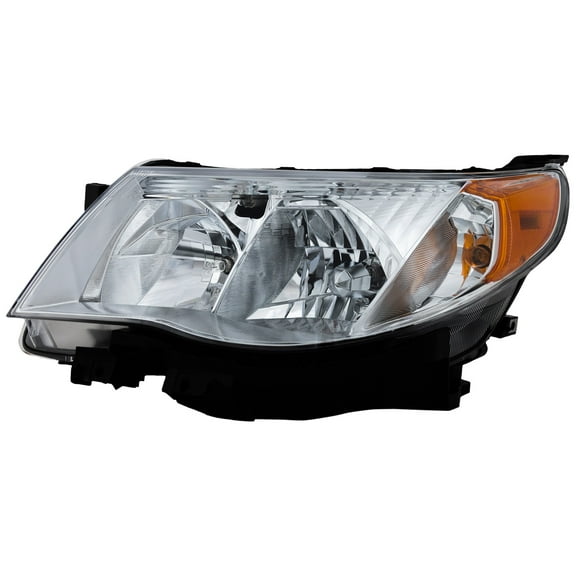 Headlight Compatible With 2009-2013 Subaru Forester Left Driver Halogen With bulb(s)