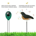 thumbnail image 2 of Eigraketly Medidor de humedad del suelo de resina para pájaros, probador de humedad en maceta para plantas, alarma, instrumento de prueba de Jardín y Patio Negro, 2 of 6