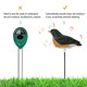 thumbnail image 2 of Eigraketly Medidor de humedad del suelo de resina para pájaros, probador de humedad en maceta para plantas, alarma, instrumento de prueba de Jardín y Patio Negro, 2 of 6