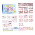 thumbnail image 2 of Livre d'Autocollants pour Visage Activités Mode Plus de 80 Visages et 300 Autocollants Robe Fille Mignonne, 2 of 7