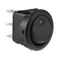 thumbnail image 1 of 20A 12V 3 Pin Cars Auto Boat On Off Round Dot LED Light Rockers Interruptor de palanca, 1 of 6