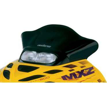 Powermadd Windshield - 13.25" - Black - Ski Doo 13223