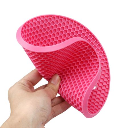 

Round Silicone Mat Placemat Non-Slip Heat Resistant Dining Table Mat Cup Pad