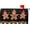 Christmas Ginger, variant on Christmas Gingerbread Man Black Mailbox Covers Magnetic Standard Size 25.5" X 21",Peppermint Candy Holly Berry Mailbox Wraps Post Letter Winter Box Cover for Holiday Garden Yard Decor