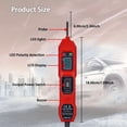thumbnail image 3 of Automotive Circuit Fault Probe Tester, Digital Electric Voltage Power Test Pen, 3.5-36V DC, 8A Overload Protection, Built-in Front Light for Car Truck Motorcycle Diagnostics, 3 of 8