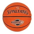 thumbnail image 1 of Balón de baloncesto Spalding NeverFlat Hexagrip, 75 cm, 7 pulgadas, para interiores y exteriores, 1 of 1