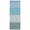Blue, variant on Colorful Stripe Door Curtains for Door Window, French Sidelight Front Back Door Curtains With Tieback, Modern Teal Blue Green Vertical Striped Kitchen Rod Pocket Drapes Panel, 25"x40"