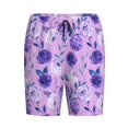 thumbnail image 6 of Daiia Violet Mens Woven Stretch Pajama Short,Short Pajama Pants-4X-Large, 6 of 7