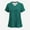 Army Green-05, variant on Ultrave Women's Tunic Tops Short Sleeve Crop T-Shirts Solid Color with Pockets Summer Outfits