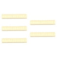 thumbnail image 1 of SHISUYAN 5pcs Mandolin Slotted Nuts Plastic String Nut 8 String Mandolin Instrument Parts, 1 of 8