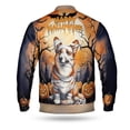 thumbnail image 2 of Mummy Corgi Happy Halloween with Pumpkins Bats Spooky Fun All Over Print 3D Baseball Jacket Welsh Corgi Dog Lover Gifts Idea Bomber Jacket Softball - 00019, 2 of 6