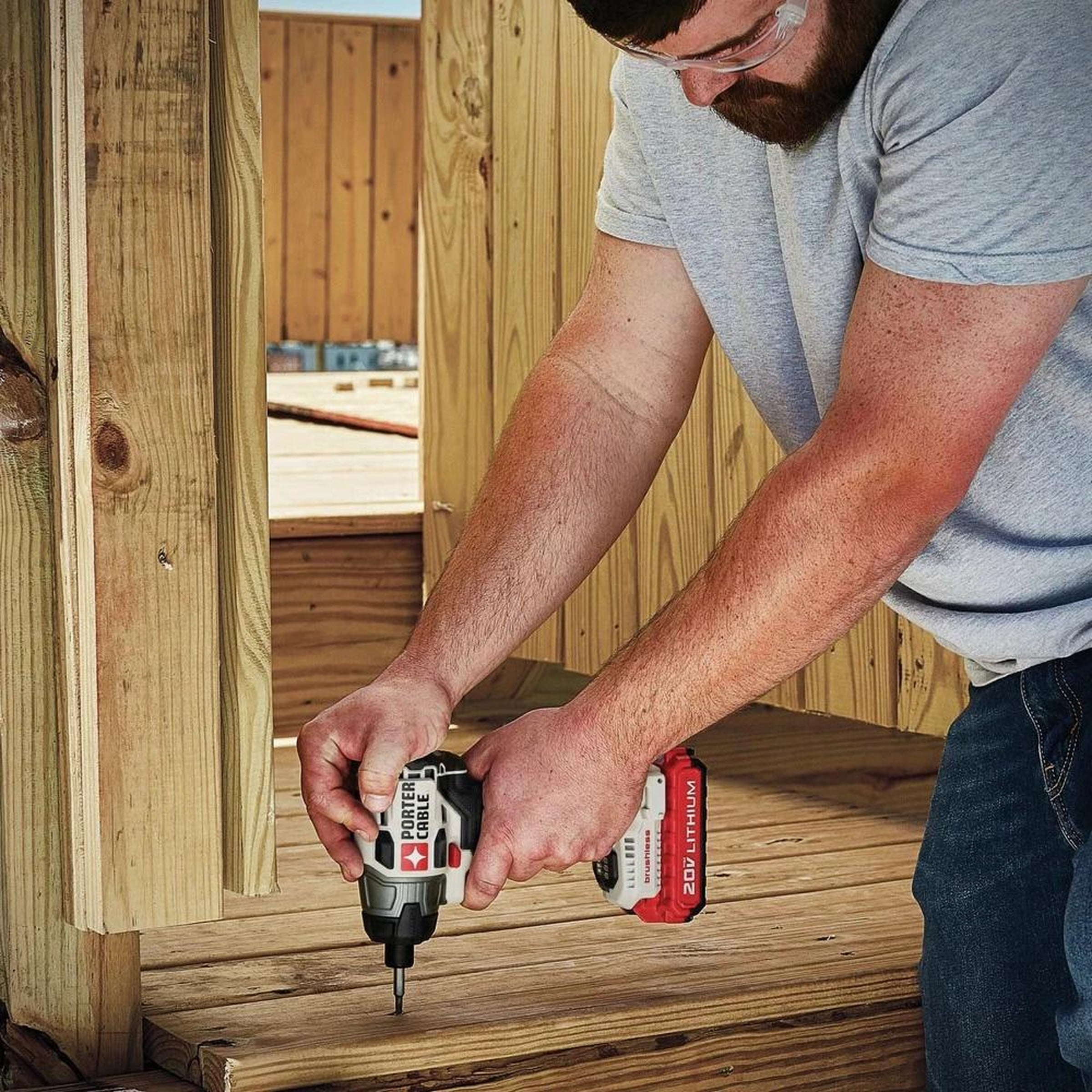 Porter-Cable PCCK647LB 20V MAX 1/4" Impact Driver Kit w/2 Batteries (1.5 Ah) New