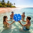 thumbnail image 4 of Inflatable Beach Balls,Polka Dot Beach Balls Floaters,Heavy Duty Vinyl Floatation Pool Toys for Pool Beach Party,UV Resistant Pool Décor, 4 of 6