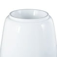 thumbnail image 6 of DecMode 20" Short Floor White Resin Vase, 6 of 14