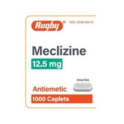 Meclizine HCI, USP Antiemetic Caplets. 12.5mg, 100ct 305361178017G877