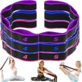 thumbnail image 1 of Numbered Resistance Bands Set for Glutes & Yoga – Adjustable Pull Rope, Full Body Workout Bands for Home Gym Arm Leg Training, 1 of 8