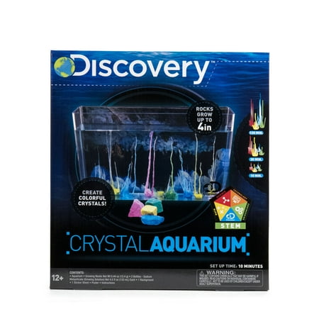 Discovery Crystal Aquarium, Grow Colorful Crystals, 12+