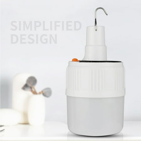 

Baiwo V51 Solar Powered Rechargeable Bright LED Light Outdoor Hiking Hanging Bulb