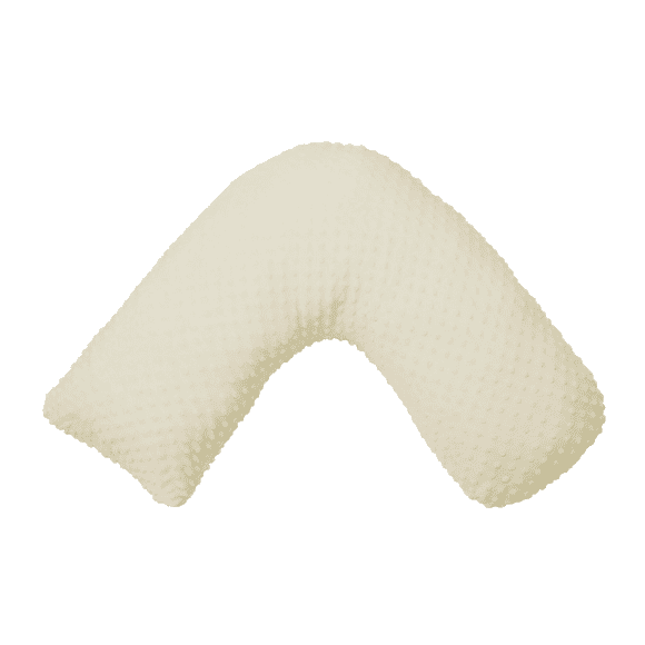 Jolly Jumper Boomerang Nursing Cushion | Ergonomic Maternity & Feeding Pillow for Pregnancy, Breastfeeding & Support | Removable Washable Cover