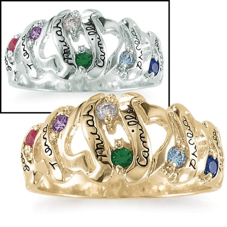 Personalized Heart's Fancy Ring