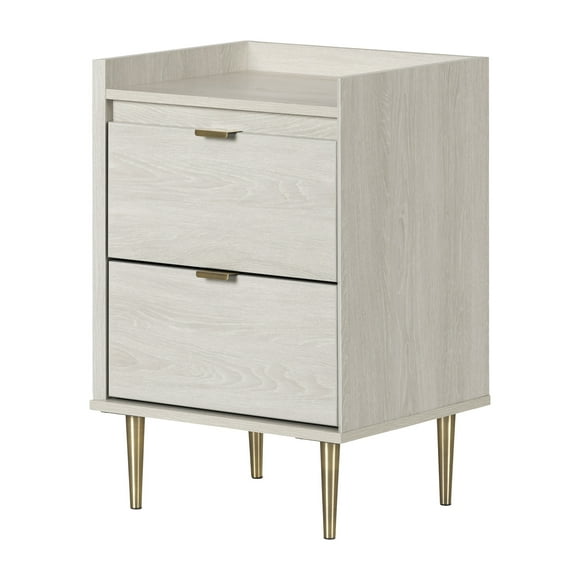 South Shore Hype End Table, in Winter Oak