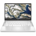 thumbnail image 1 of HP Chromebook 14 inch Ceramic White 4GB N4000 Processor WiFi Webcam Chrome OS, 1 of 6