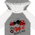 thumbnail image 4 of Inktastic My Gigi Loves Me with Cute Ladybugs Boys or Girls Long Sleeve Baby Bodysuit, 4 of 5