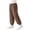 Brown, variant on Plebaso Kids Casual Sweatpants Elastic Bottom High Waist Jogger Pants Corduroy Baggy Pants for Boys Girls