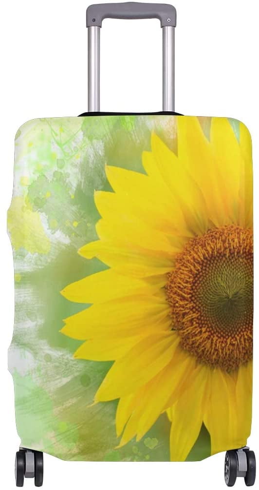 sunflower suitcase