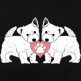 thumbnail image 3 of CafePress - Westie Love Women's Classic T Shirt - Women's Traditional Fit Dark T-Shirt, 3 of 4