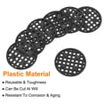 thumbnail image 3 of Unique Bargains 1.4' Plastic Round Flowerpot Hole Mesh Pad Grid Screen Mat, Black 50 Count, 3 of 5