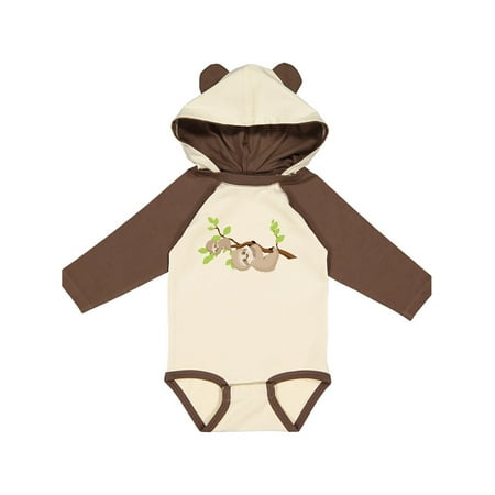 

Inktastic Sloths on Tree Branch Gift Baby Boy or Baby Girl Long Sleeve Bodysuit